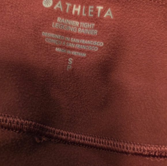 Athleta Rainier Tight leggings size small NWOT - Picture 5 of 7